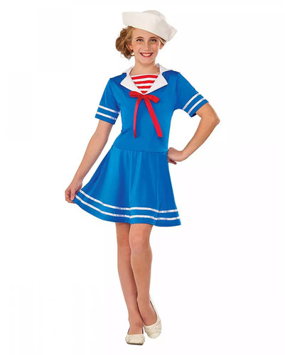 Costume dolce marinaio bambina